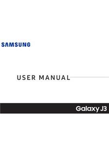 Samsung Galaxy J3 - 2018 manual. Camera Instructions.